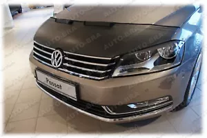 PROTECTOR DEL CAPO compatible con VW Passat B7 Typ 3C 2010 - 2014 Car Bra Tuning - Foto 1 di 2