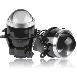 3.0" HID Bi-xenon Projector Fog Lights Lens Driving Lamps Retrofit Waterproof