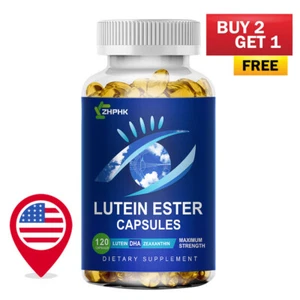 ZHPHK Eye Health 120 Capsules, Lutein Zeaxanthin, Vision Health, Eye Support - Picture 1 of 10