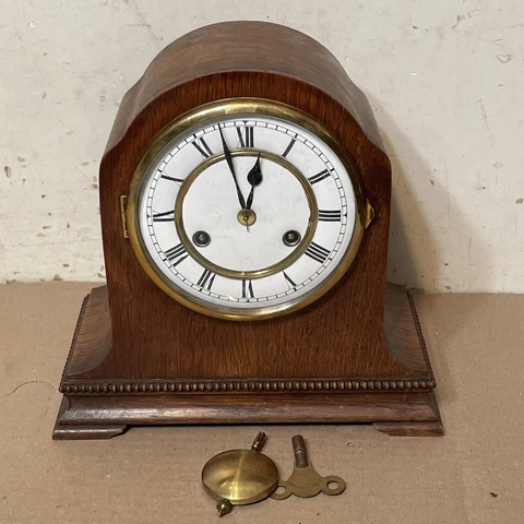 Antique Art Deco Junghans German Mantle Clock Cover