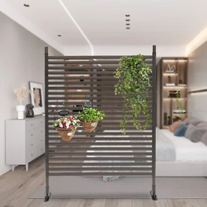 110*150cm Outdoor Privacy Fence Screen Tall Divider Privacy Screen Fence Panels - Picture 1 of 14