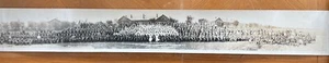 Yard Long Panoramic Photo WWI Hospital at Fort Des Moines, Iowa - Picture 1 of 6