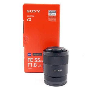 Sony FE 55mm f/1,8 Zeiss segunda mano del distribuidor muy buen estado con embalaje original - Imagen 1 de 7
