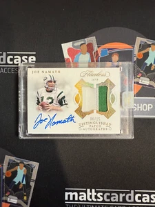 2018 Panini Flawless Football JOE NAMATH Player Worn Patch Auto /15 SP #DI-JN - Picture 1 of 2
