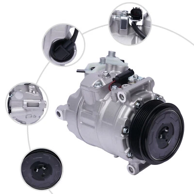 A/C Compressor & Clutch OEM# For 2000-2012 Mercedes-Benz GL/ML/R320 350 GL/ML450 - Image 1 of 4
