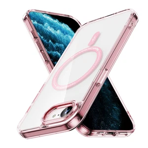 Clear Rugged Case For Apple iPhone 16e Shockproof Mag Safe Cover + Screen Film - Picture 1 of 19