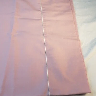 2 Vintage Westpoint Pepperell Pillow Case Solid Pink Mid Century Made USA EUC - Image 1 of 4