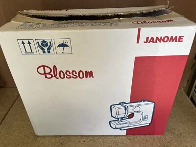 Janome Mini Blossom Sewing Machine Model 630296394 W/ Box, Pedal Cord- Very Rare - Image 1 of 4