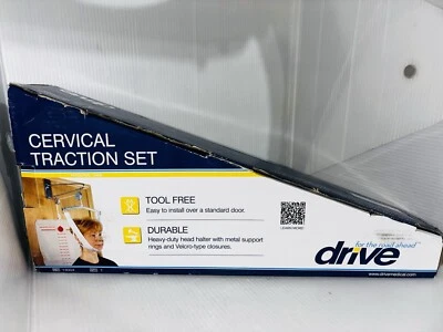 Juego de tracción cervical Drive Medical 13004 sobre puerta - blanco Foto 1 de 4
