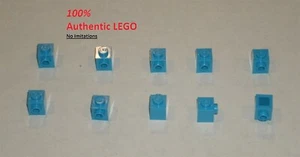LEGO NEU 1x1 Dark Azure Stein Noppen 1 Seite (10X) 6004938 Stein 87087 - Bild 1 von 1