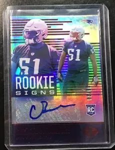🔥2021 Panini Illusions CHRISTIAN BARMORE Rookie Signs Auto #RS-CB Patriots /99 - Picture 1 of 2