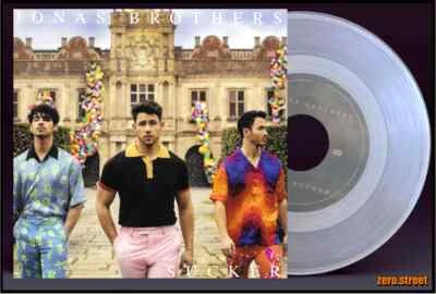 JONAS BROTHERS Sucker 7" on CLEAR VINYL New SEALED - Image 1 of 2