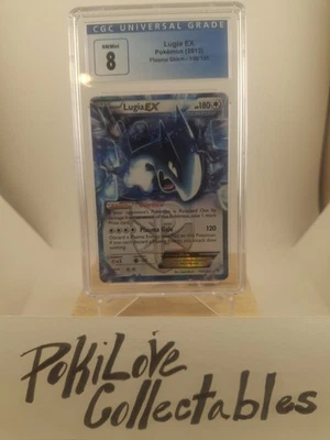 Lugia EX (Team Plasma) 108/135 CGC 8 Plasma Storm Holo - Image 1 of 4