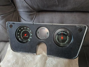 1967-1972 Chevy Truck Instrument Gauge Cluster Assembly with Warning Lights - Picture 1 of 11