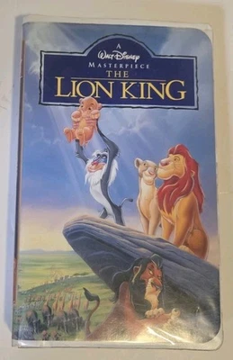 The Lion King VHS Walt Disney Masterpiece Collection Animated Film Clamshell - Image 1 of 4