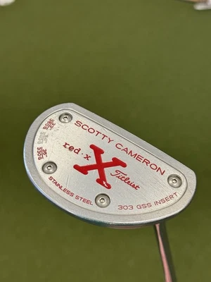 Scotty Cameron Red x Putter 34.5" Men's Right-Handed Golf Club 340g - Image 1 of 4