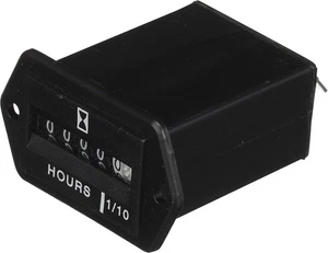 Seachoice 15321 Hourmeter Gauge for Boats 4-50V DC High-Impact Poly USA - Bild 1 von 5