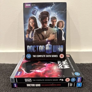Doctor Who Complete Seasons Series 6, 7 & 8 DVD Regions 2 & 4 - Picture 1 of 9