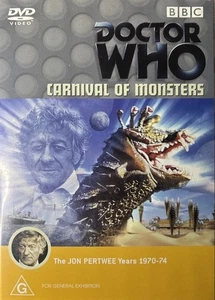 DVD NEW: Doctor Who | Carnival of Monsters - 1973 British Sci-fi TV, Region 4 - Picture 1 of 2