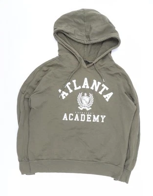 Only Women's Green Pullover Hoodie, Size S - Image 1 of 4