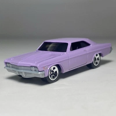 2025 Hot Wheels Fast & Furious 1966 Chevrolet Impa1a 1:64 Diecast Car Lavender - Image 1 of 4