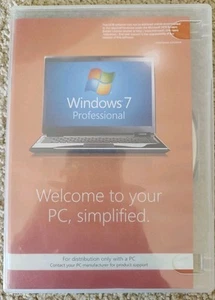 Microsoft Windows 7 Professional 32-bit DVD With Product Key Z - Picture 1 of 3