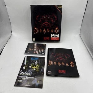 Diablo Original Big Box PC Game Blizzard Entertainment 1996 - Picture 1 of 11