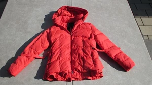 Airfield Daunen/Ski Jacke, Rot, Kapuze mit Pelzkragen ,  Gr. 40 - Bild 1 von 5