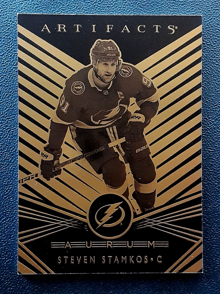 STEVEN STAMKOS 2019-20 UPPER DECK ARTIFACTS AURUM 19-20 #A-3         72704 - Image 1 of 2