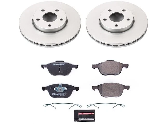 Kit de pastillas de freno delanteras y rotor para Volvo C30 ZQ825SY 2012-2013 Foto 1 de 1
