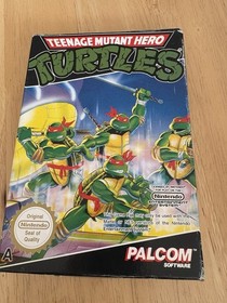 Teenage Mutant Hero Turtles Ninja NES Nintendo PAL Boxed Set with Manual