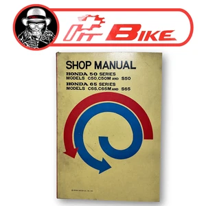 Honda C50 C50M S50 C65 C65M S65 Series Service Shop Repair Manual Factory OEM - Picture 1 of 12