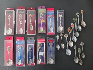 22 Vintage Tourist Reise Souvenir Löffel Drive Thru Baum Bär Land Utah Bost - Bild 1 von 22