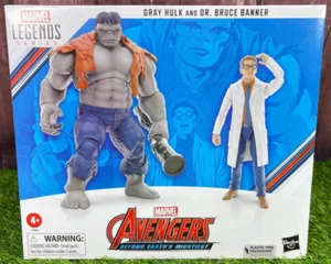 Marvel Legends Series Gray Hulk and Dr Bruce Banner Avengers 6 In Action Figures - Picture 1 of 24