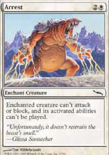 ARREST X4 4 4X Mirrodin MTG Magic the Gathering Cards DJMagic - Image 1 of 1