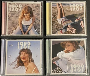 Taylor Swift 1989 Taylor’s Version Deluxe Photos CD Bundle Set Of 4 Blue Rose - Picture 1 of 15