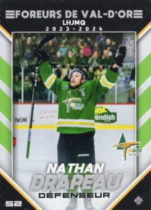 2023/24 Val-d'Or Foreurs - NATHAN DRAPEAU - Bild 1 von 2