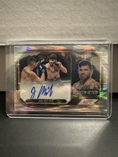 2023 JIM MILLER AUTO PANINI SELECT UFC OCTAGON ACTION FLASH SILVER AUTOGRAPHS
