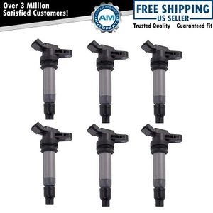 6 Piece Engine Spark Ignition Coil Set Direct Fit for Volvo Land Rover - Picture 1 of 4