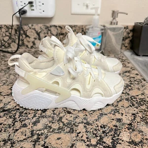 Scarpe artigianali Nike Air Huarache da donna 'Summit White' taglia 6 DQ8031-102 - Foto 1 di 12