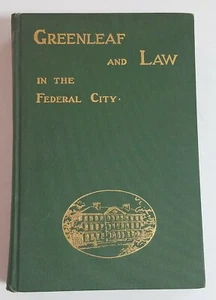 Clark 1901 History Washington Land Speculation D C James Greenleaf & Thomas Law - Picture 1 of 12
