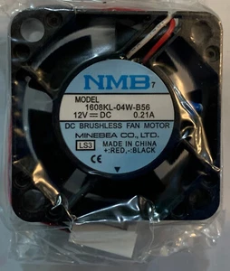 Ventola di raffreddamento NMB 1608KL-04W-B56 DC12V 0,21A 4CM 4020 - Foto 1 di 6
