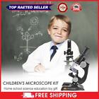 heißes Mikroskop-Kit Labor Zuhause Schule Wissenschaft pädagogisches Spielzeug für Kinder Kind