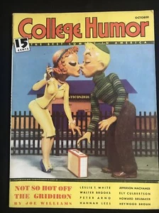 College Humor magazine October 1937 - Picture 1 of 2