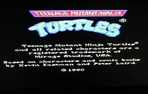 Teenage Mutant Ninja Turtles     1990  original Disks Commodore 64 Spiel + Codes - Bild 1 von 5
