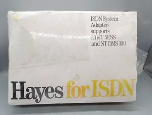 1 NOS Hayes ISDN SYSTEM ADAPTER SUPPORTS AT&T 5ESS AND NT DMS-100 - Picture 1 of 16