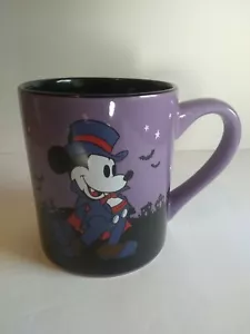 Retired Disney Halloween Mickey Mouse Coffee Cup Halloween Mug, - Picture 1 of 7