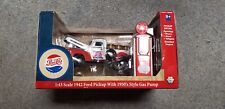 Gearbox Toys 1/43Rd Scale 1942 Ford Pickup With 1950'S Style Gas Pump! Nib!