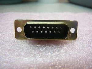 AMP D-Sub High Density Connector DB15 15 Pin Male Amplimite HDP **NEW** - Picture 1 of 2
