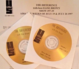 RADIO SHOW:DIFFERENCE w/ELISE BROWN 7/19/97 BOB MARLEY,JIMI HENDRIX, DAVID BOWIE - Foto 1 di 2